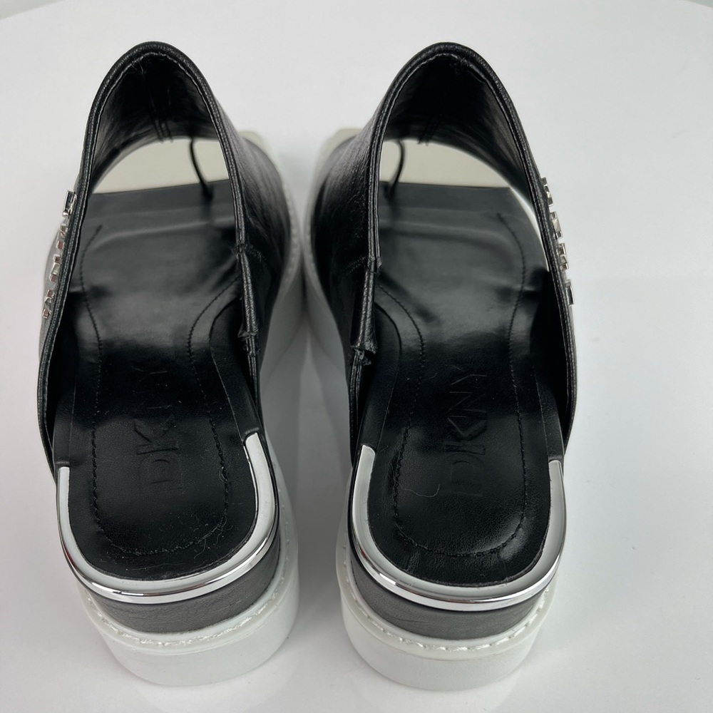 Dkny Platform Sandals 10M (50) - Picture 7 of 8